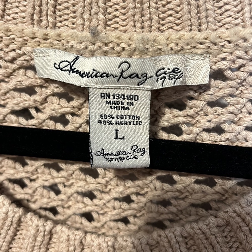 American Rag Cropped Sweater - Picture 3 of 3